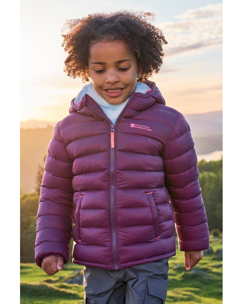 Seasons II Kids Insulated Jacket Berry $18.00 Jackets