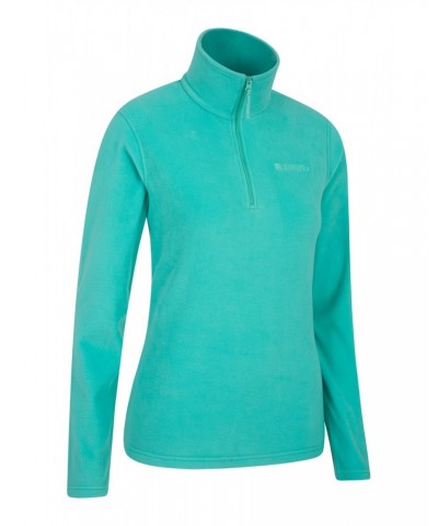 Camber Womens Half-Zip Fleece Teal $13.24 Fleece