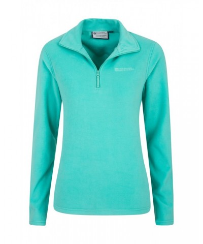 Camber Womens Half-Zip Fleece Teal $13.24 Fleece