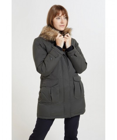 Aurora Womens Down Jacket Khaki $61.50 Jackets