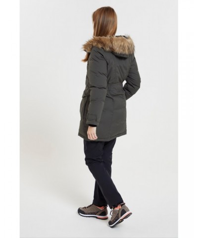 Aurora Womens Down Jacket Khaki $61.50 Jackets