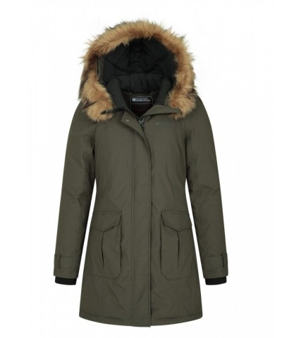 Aurora Womens Down Jacket Khaki $61.50 Jackets