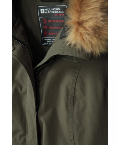 Aurora Womens Down Jacket Khaki $61.50 Jackets