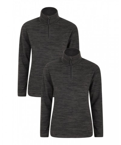 Snowdon Melange Womens Fleece Multipack Black $16.50 Fleece