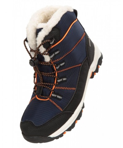 Comet Kids Waterproof Snow Boots Navy $30.73 Ski