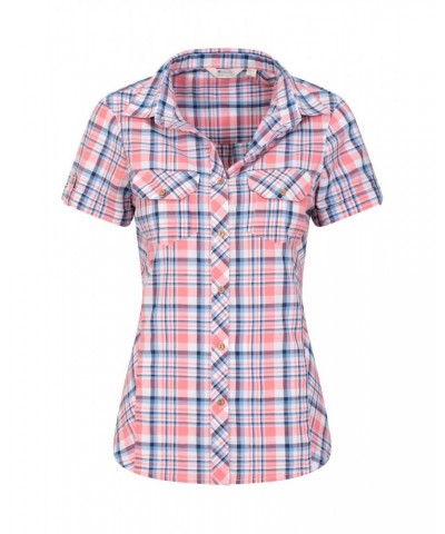 Holiday Womens Cotton Shirt Coral $15.84 Tops