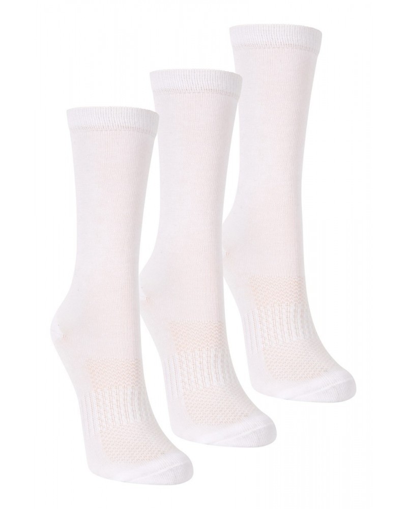 IsoCool Kids Ankle Socks Multipack White $8.84 Accessories