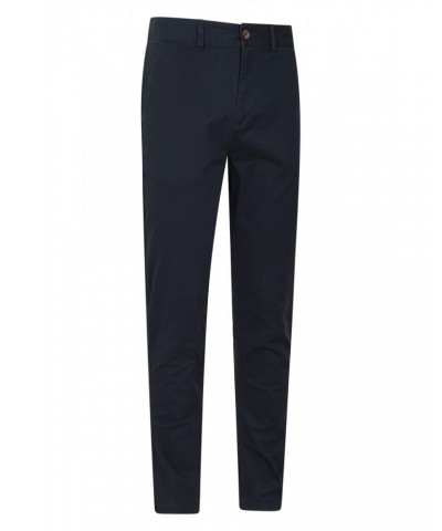 Woods Mens Organic Cotton Chino Pants Dark Blue $16.82 Pants