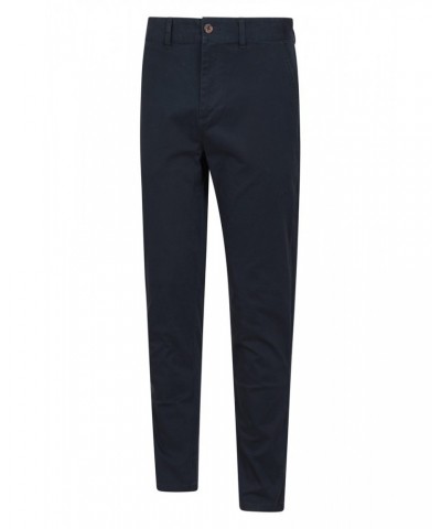 Woods Mens Organic Cotton Chino Pants Dark Blue $16.82 Pants