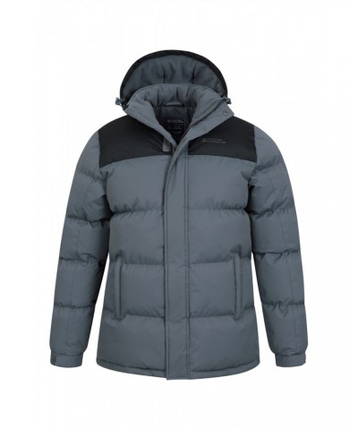 Snow Mens Insulated Jacket Grey $41.29 Jackets