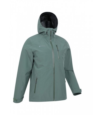 Bachill Mens 3 Layer Waterproof Jacket Dark Green $45.59 Jackets