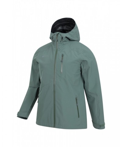 Bachill Mens 3 Layer Waterproof Jacket Dark Green $45.59 Jackets