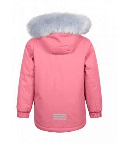 Ranger 3 Kids Waterproof Parka Jacket Pink $25.64 Jackets