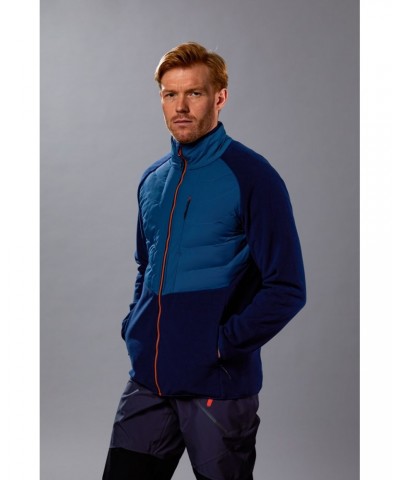 Ultra Endeavour Mens Insulated Fleece Jacket Blue $26.00 Fleece