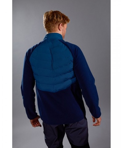 Ultra Endeavour Mens Insulated Fleece Jacket Blue $26.00 Fleece