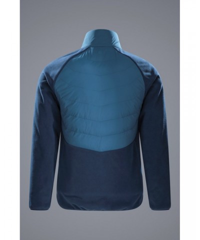 Ultra Endeavour Mens Insulated Fleece Jacket Blue $26.00 Fleece