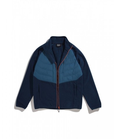 Ultra Endeavour Mens Insulated Fleece Jacket Blue $26.00 Fleece