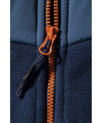 Ultra Endeavour Mens Insulated Fleece Jacket Blue $26.00 Fleece