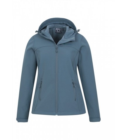 Exodus Womens Water Resistant Softshell Jacket Denim $28.70 Jackets