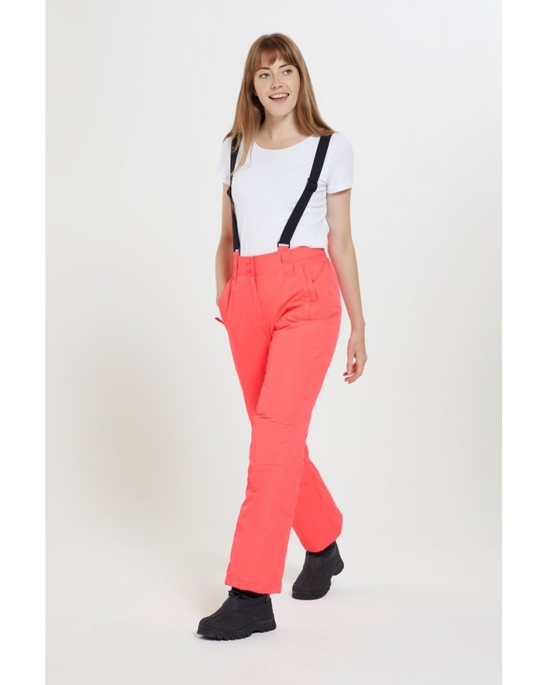 Moon Womens Slim Leg Ski Pants Diva Pink $25.00 Pants