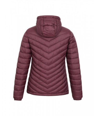 Seasons Womens Insulated Jacket Dark Purple $36.39 Jackets