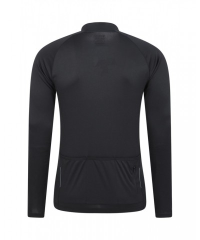 Roubaix Mens Cycling Jersey Black $15.84 Active