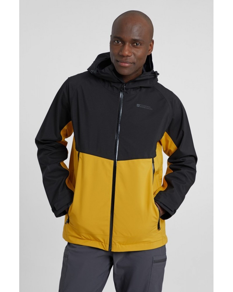 Horizon Mens 3 Layer Waterproof Jacket Black $37.60 Jackets