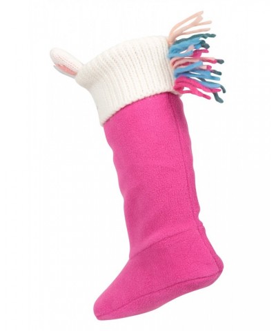 Kids Animal Rain Boot Liners Dark Pink $10.79 Footwear