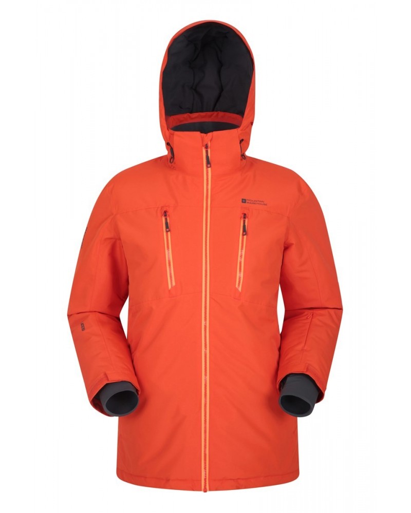 Galaxy Mens Ski Jacket Bright Orange $68.89 Jackets