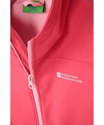 Exodus Kids Water Resistant Softshell Pink $19.46 Jackets