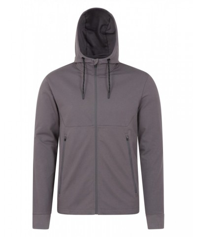 Race II Mens Full-Zip Hoodie Grey $18.14 Tops