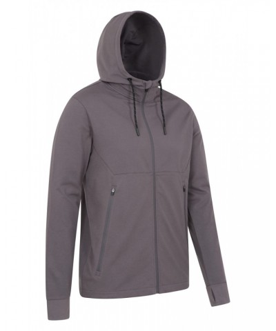 Race II Mens Full-Zip Hoodie Grey $18.14 Tops