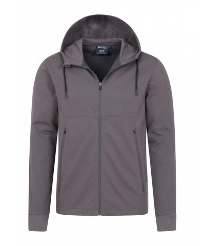 Race II Mens Full-Zip Hoodie Grey $18.14 Tops