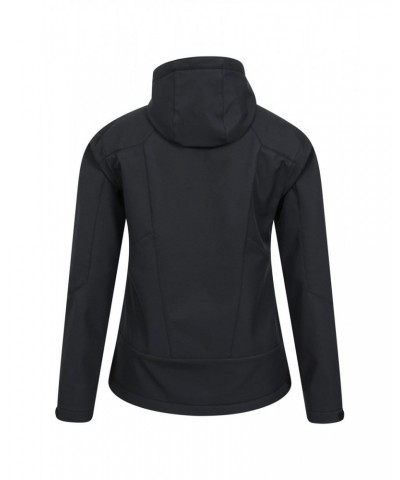 Helsinki Womens Recycled Softshell Jacket Black $23.65 Active