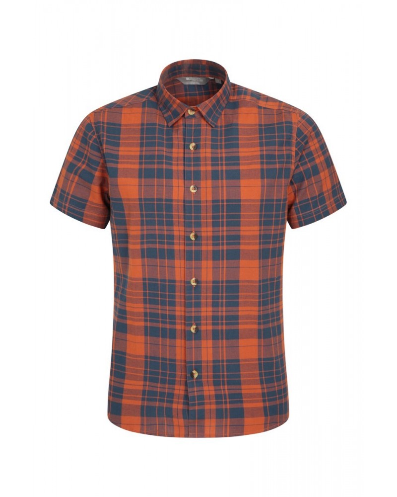 Weekender Mens Shirt Burnt Orange $15.11 Tops