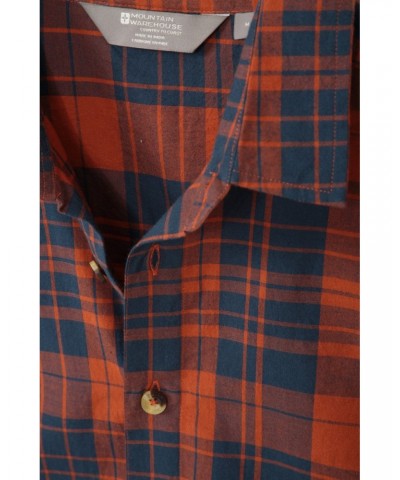 Weekender Mens Shirt Burnt Orange $15.11 Tops