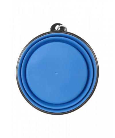 Folding Bowl With Karabiner - 1000ml Blue $7.79 Pets