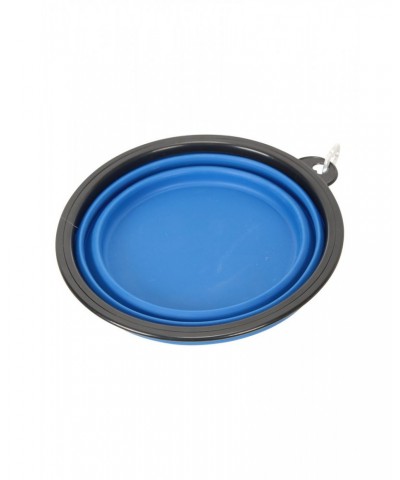 Folding Bowl With Karabiner - 1000ml Blue $7.79 Pets