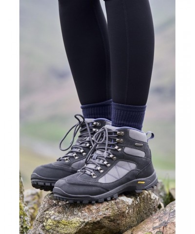 Storm Womens IsoGrip Waterproof Hiking Boots Grey $34.10 Footwear