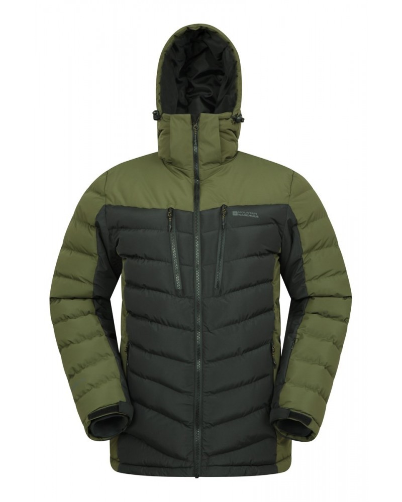 Vulcan II Mens Insulated Ski Jacket Khaki $50.60 Jackets