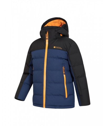 Insulated Contrast II Kids Ski Jacket Navy $35.20 Jackets