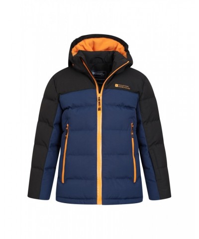 Insulated Contrast II Kids Ski Jacket Navy $35.20 Jackets