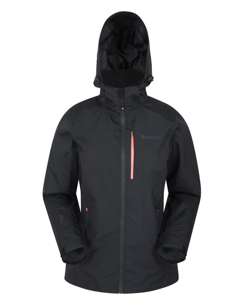 Rainforest Extreme Waterproof Womens Jacket Black $28.80 Jackets