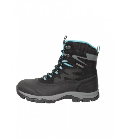 Ultra Piste Basher II Womens Waterproof Snow Boots Black $45.00 Footwear