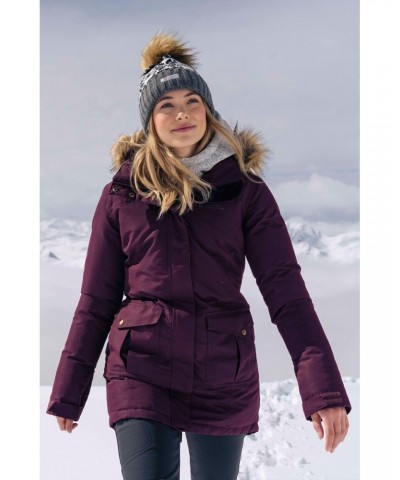 Tarka II Womens Long Insulated Waterproof Jacket Burgundy $36.00 Jackets