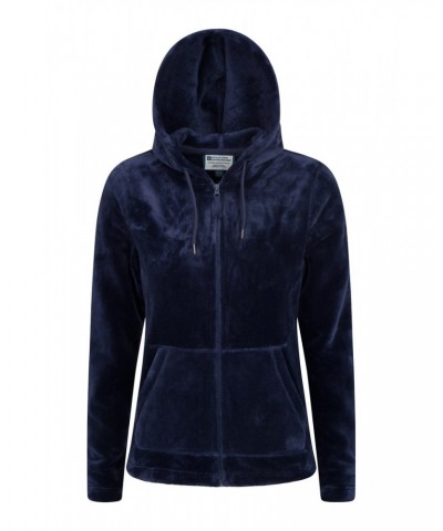 Snaggle Womens Hooded Fleece Navy $15.36 Loungewear