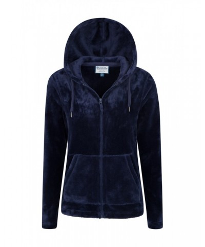 Snaggle Womens Hooded Fleece Navy $15.36 Loungewear