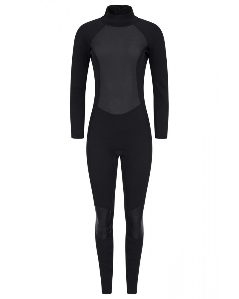 Womens Full 2.5/2mm Wetsuit Jet Black $59.39 Swimwear