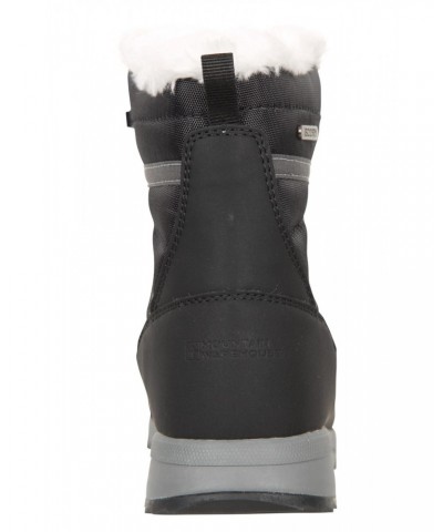 Leisure II Womens Snow Boots Jet Black $36.75 Footwear