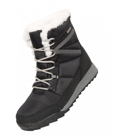 Leisure II Womens Snow Boots Jet Black $36.75 Footwear